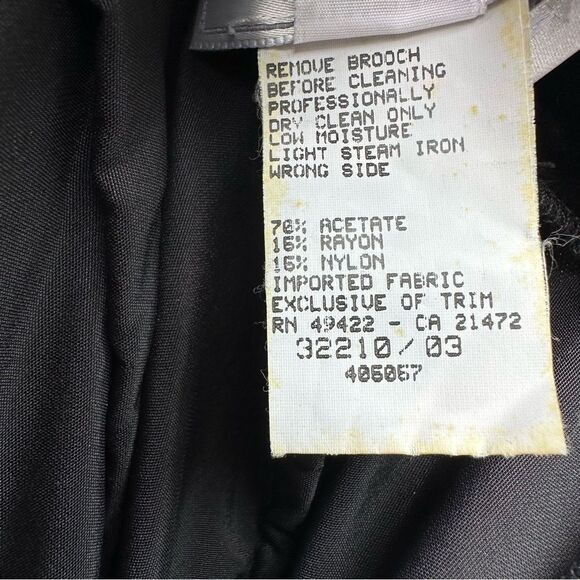 JESSICA MCLINTOCK GUNNE SAX Skirt Size 7/8 Vintage Long Maxi Velvet Bow - Picture 13 of 16